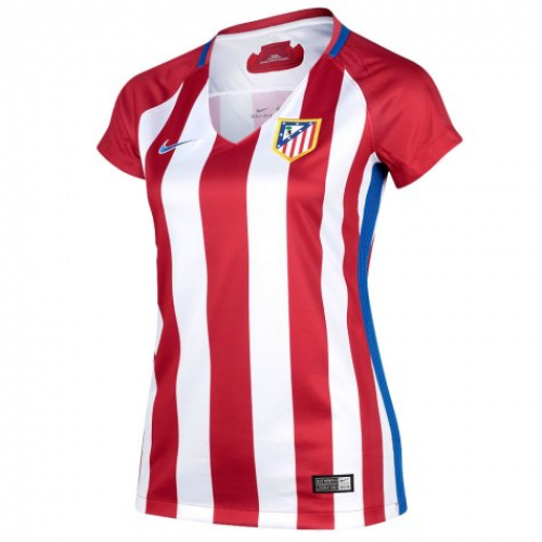 Atletico Madrid 2016/17 Women's Home Soccer Jersey